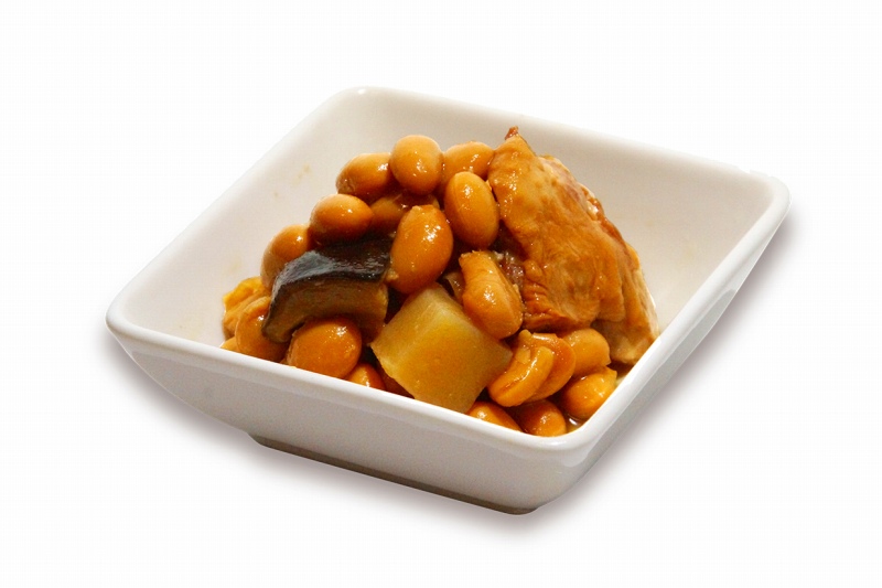 （ｳﾁﾉ） 国産鶏肉と大豆の旨煮 …画像