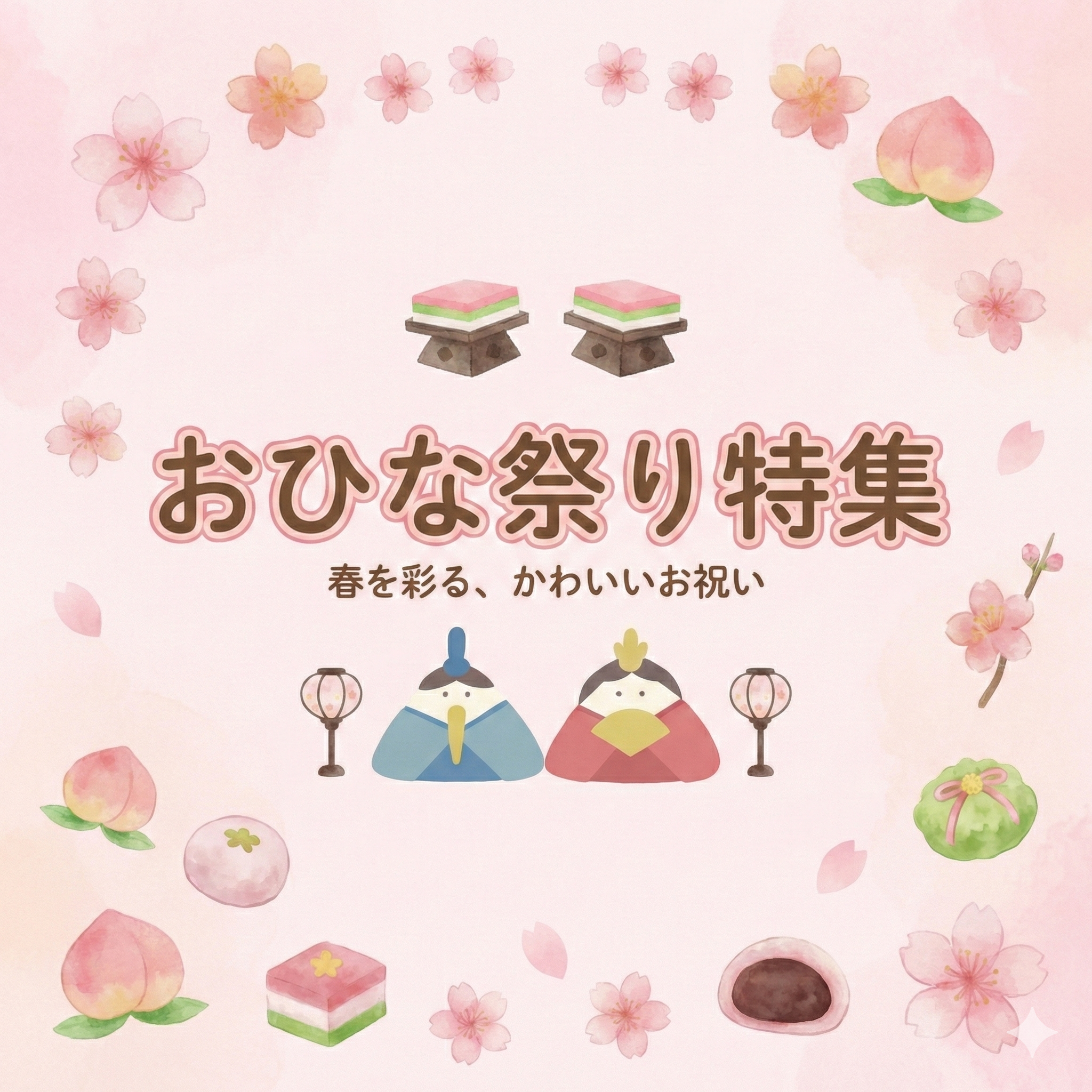 ひな祭り特集