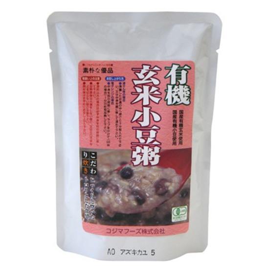 (コジマ)有機・玄米小豆粥　画像