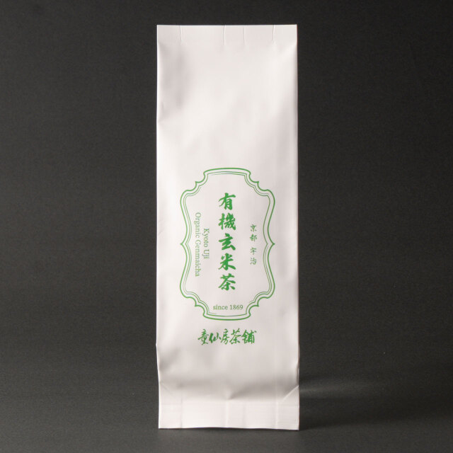 童仙房茶舗　有機玄米茶　画像