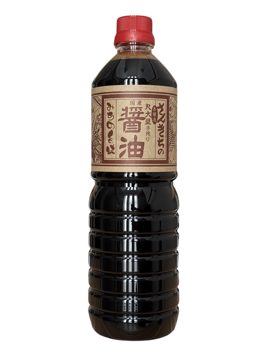 (三吉麹屋)　さんきちの手搾り醤油…画像