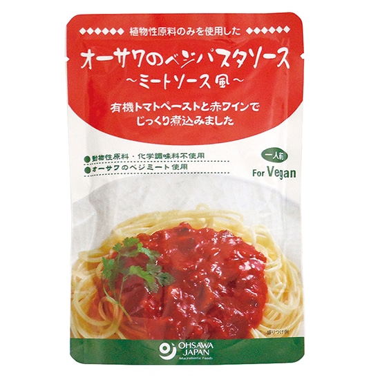オーサワのベジパスタソース ミート…画像