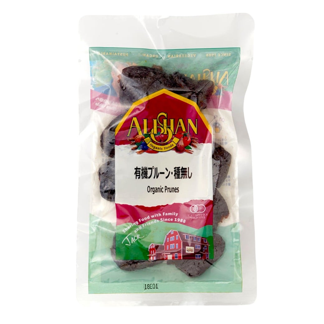 アリサン  有機プルーン 種無し画像