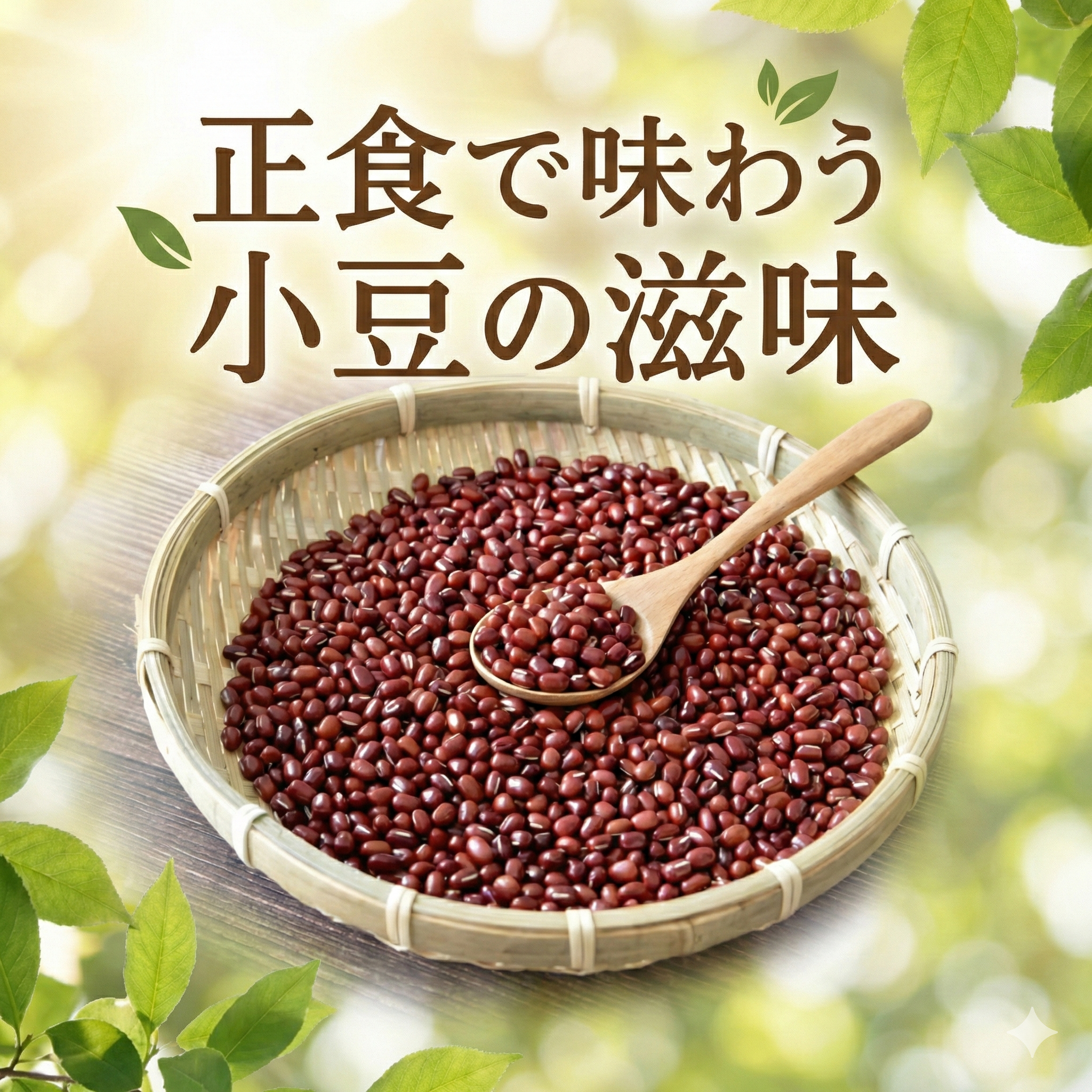 正食で味わう 小豆の滋味