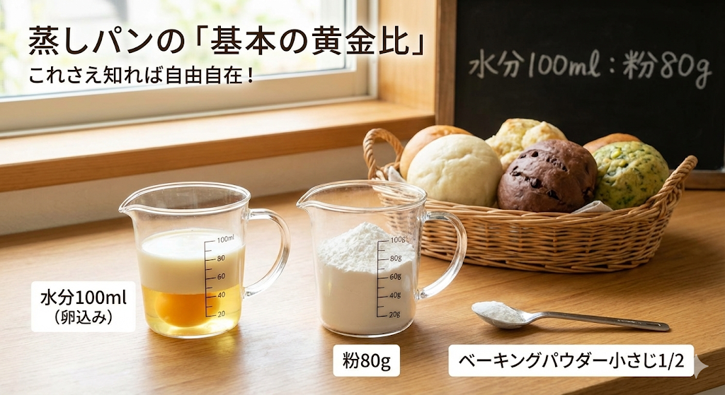 保存版!レンジで3分「米粉蒸しパン…