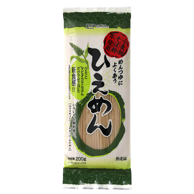 創健社　ひえめん　200g画像