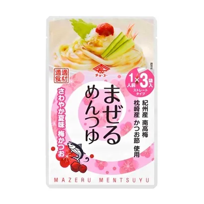 チョーコー まぜるめんつゆ 梅かつお画像